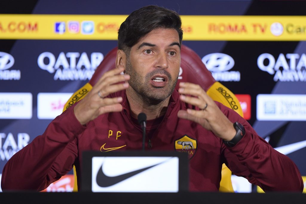 AS Roma, conferenza stampa di Paulo FonsecaAS Roma, conferenza stampa di Paulo Fonseca