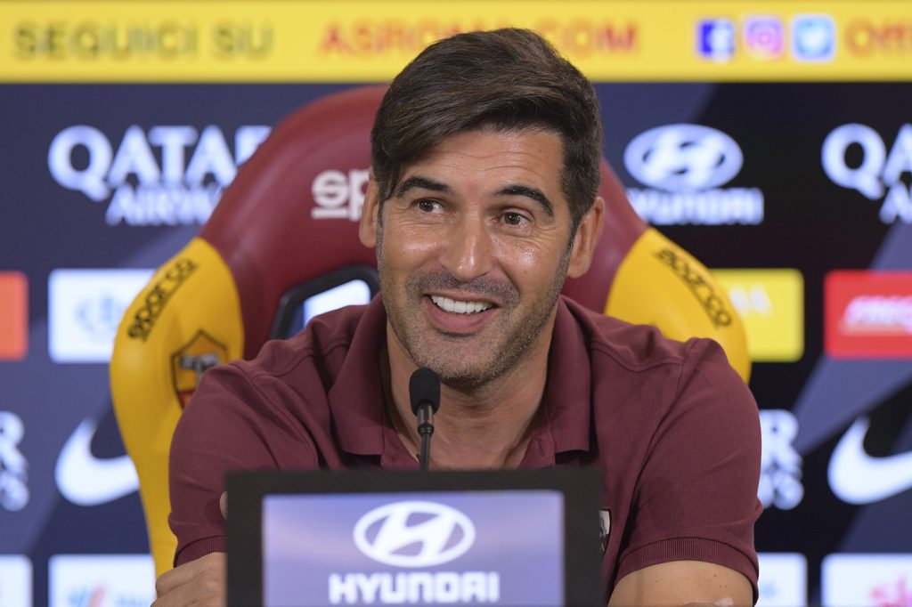 AS Roma, la conferenza stampa di Paulo Fonseca