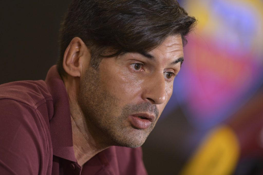AS Roma, la conferenza stampa di Paulo Fonseca