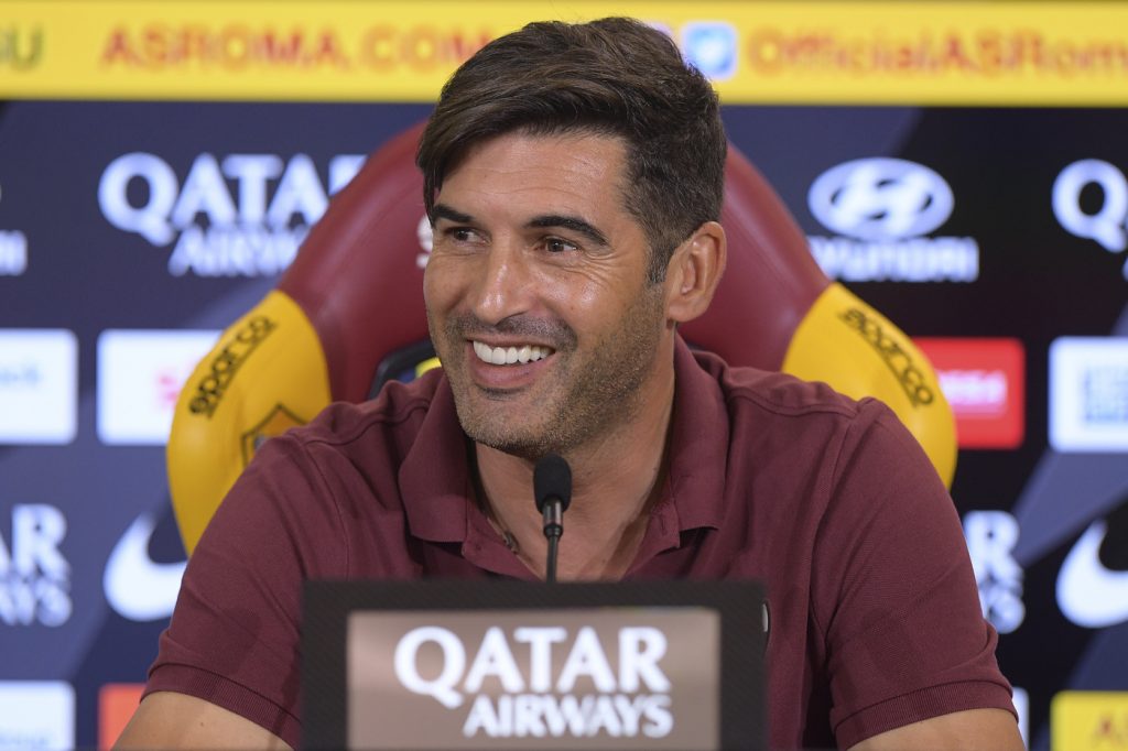 AS Roma, la conferenza stampa di Paulo Fonseca