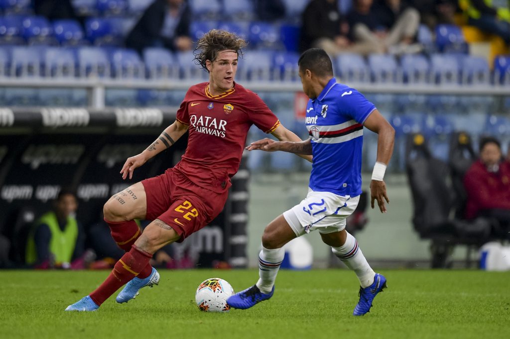 Sampdoria vs Roma - Serie A TIM 2019/2020 Zaniolo
