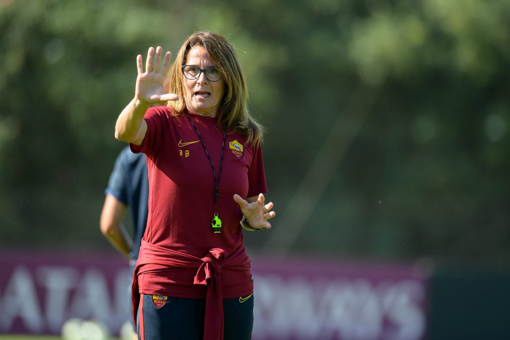 AS Roma, allenamento al Tre Fontane per la squadra femmnile