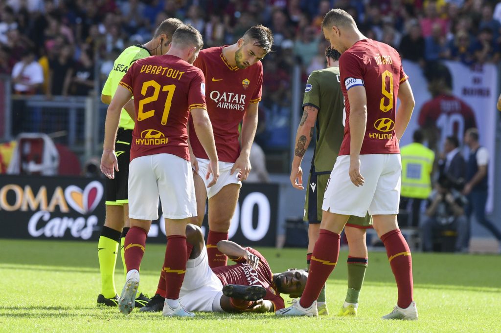 diawara infortunio AS Roma vs Cagliari   - Serie A TIM 2019/2020