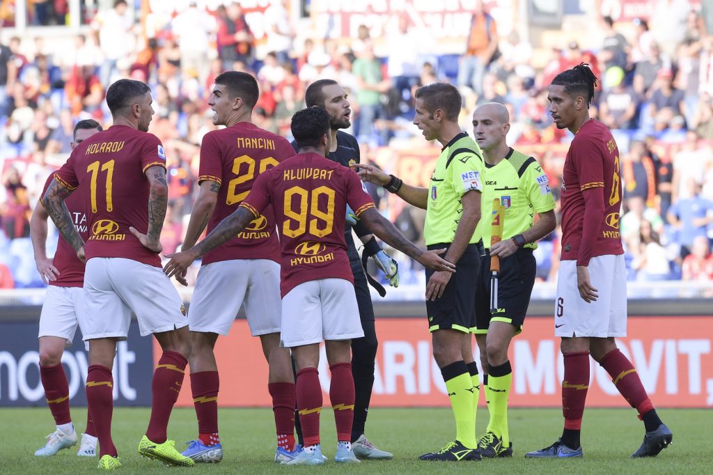 roma-cagliari-5 massa pau lopez kluivert