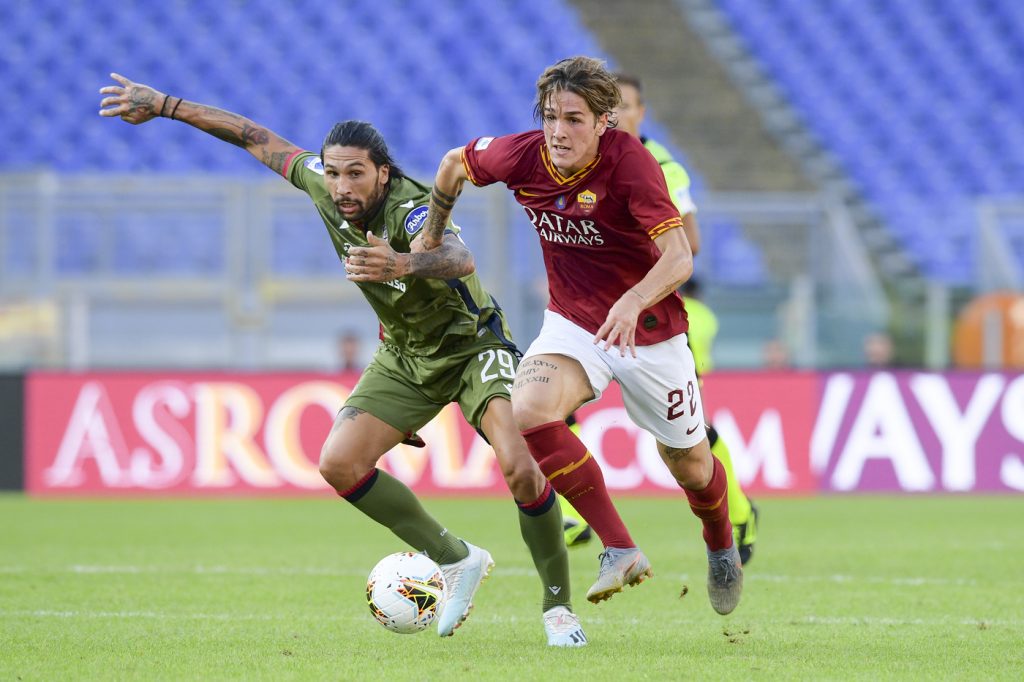 roma-cagliari-17 zaniolo castro