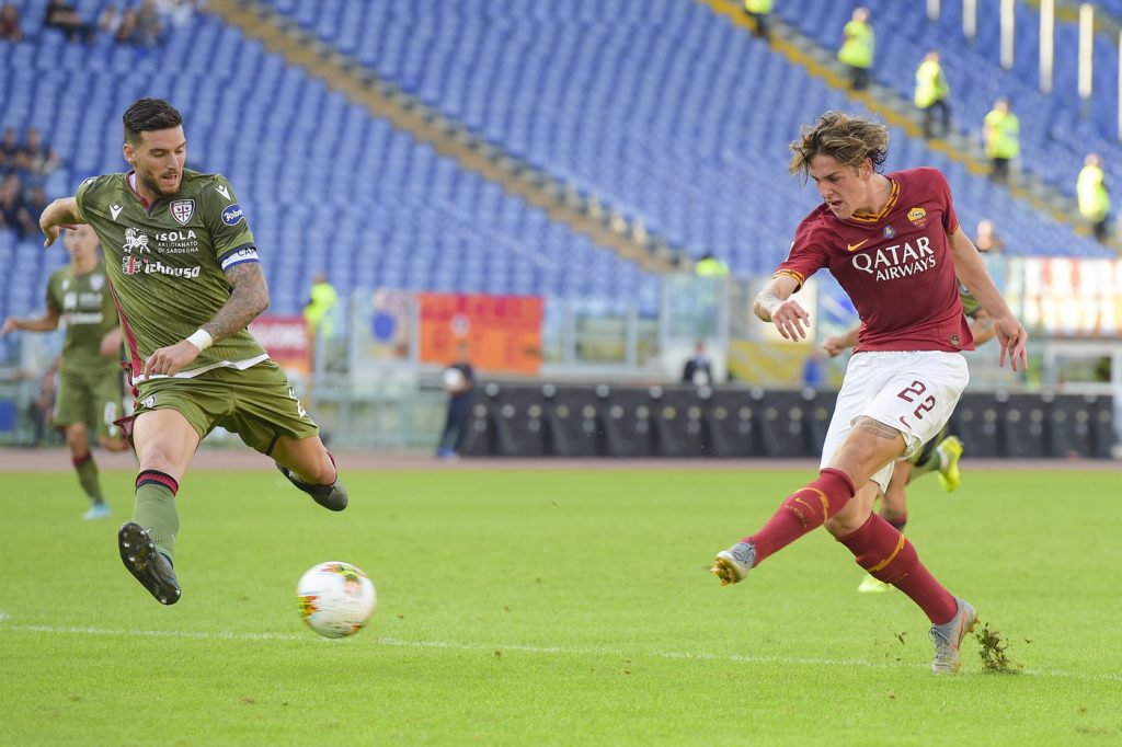 zaniolo AS Roma vs Cagliari   - Serie A TIM 2019/2020