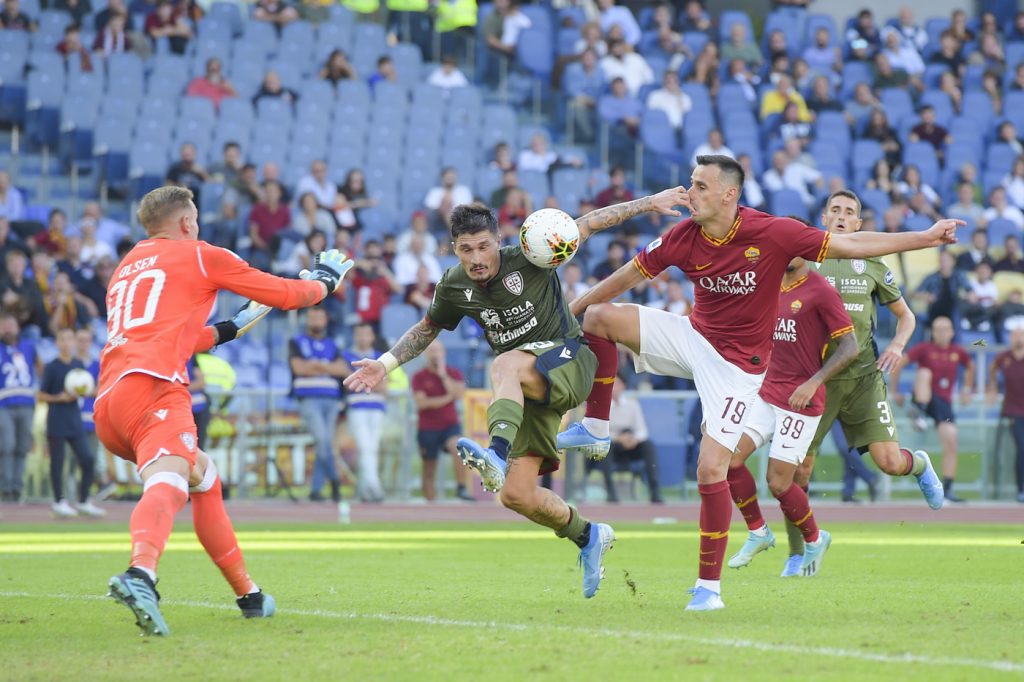 roma-cagliari-8 kalinic pisacane olsen