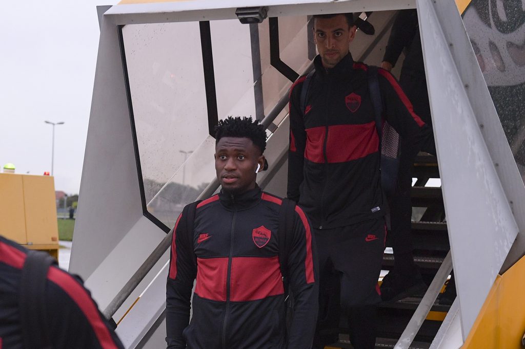 Diawara Pastore AS Roma, la trasferta per Graz