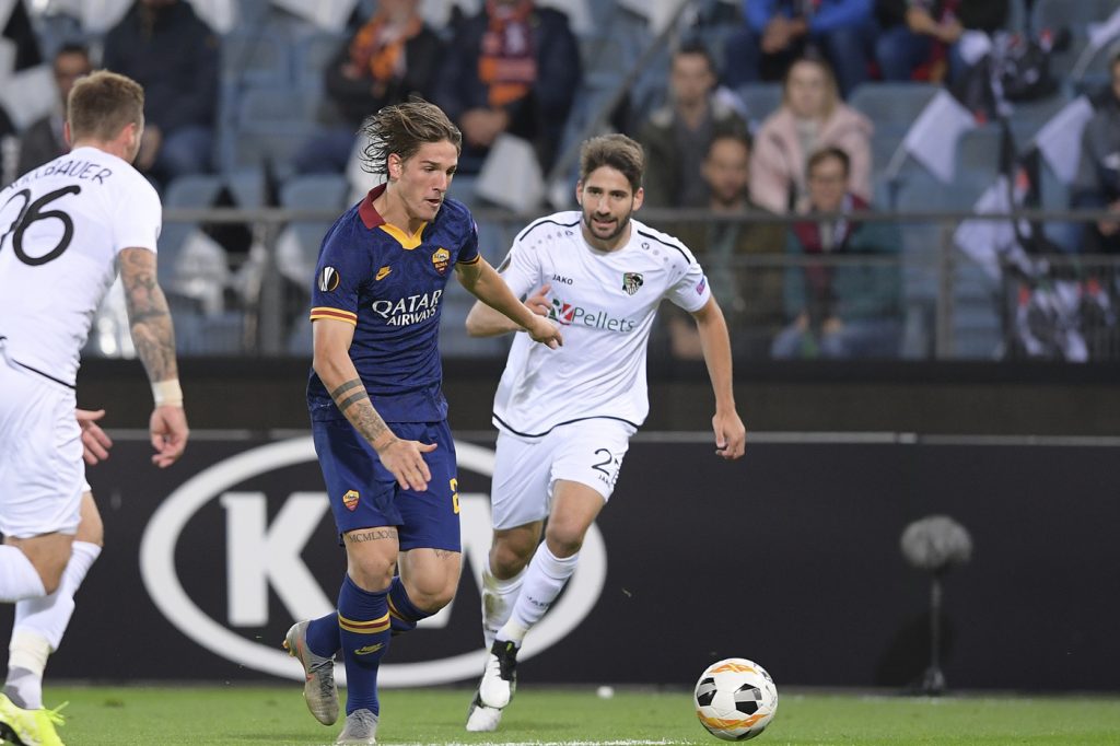 Zaniolo Wolfsberger vs Roma - Europa League 2019/2020
