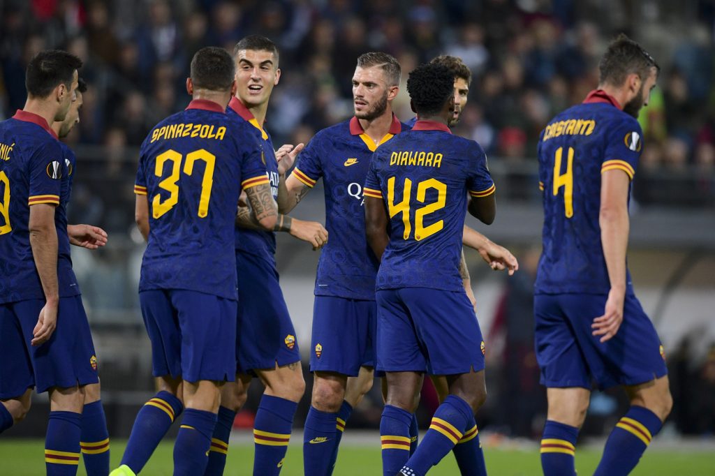 Spinazzola gol Wolfsberger vs Roma - Europa League 2019/2020