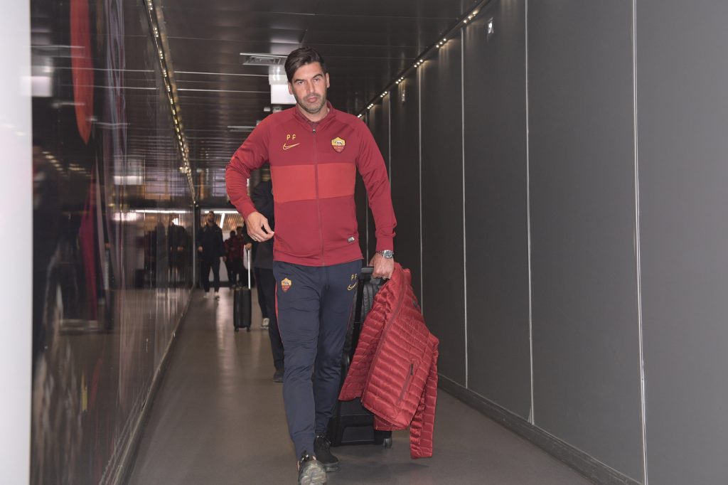 Il viaggio della AS Roma verso Genova, per la sfida con la Sampdoria Fonseca