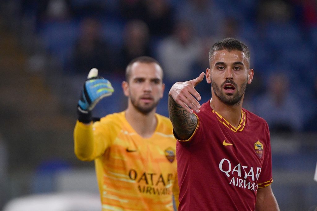 Spinazzola Roma vs Milan - Serie A TIM 2019/2020Roma vs Milan - Serie A TIM 2019/2020