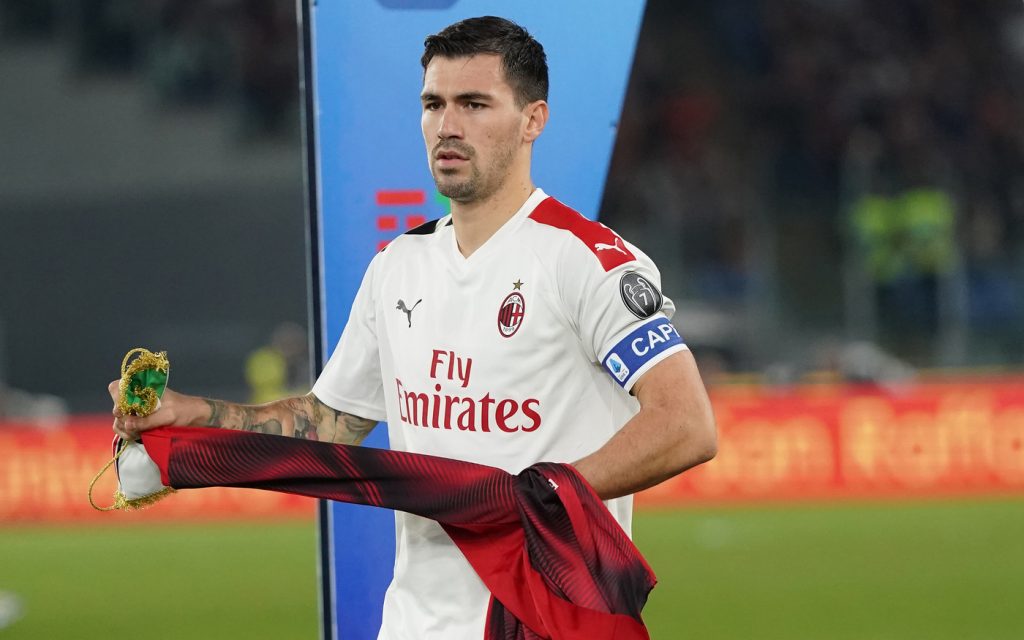 Romagnoli Roma vs Milan - Serie A TIM 2019/2020