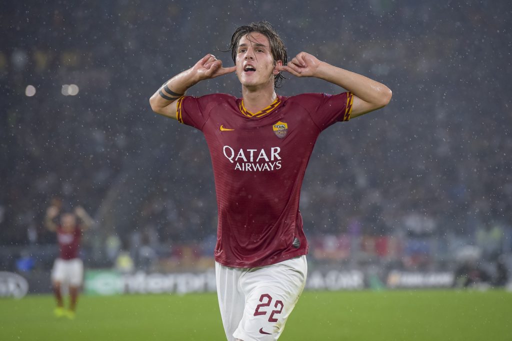 Zaniolo roma-borussia-moenchengladbach-19