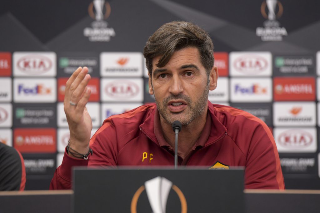 Fonseca Europa League, l'AS Roma in conferenza stampa di presentazione del match Wolfsberger vs Roma