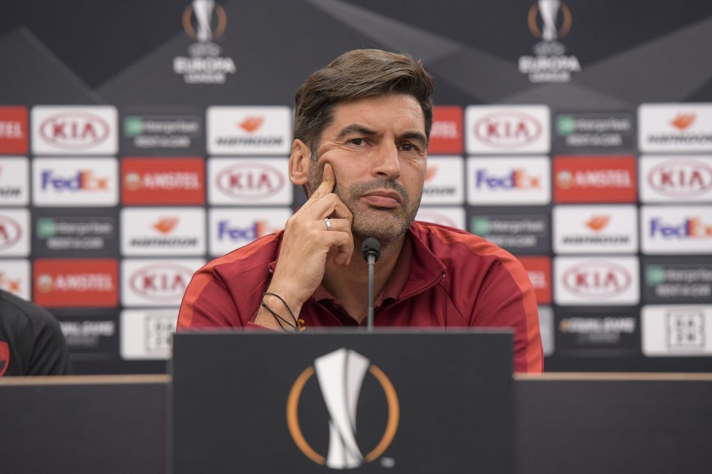 Fonseca Europa League, l'AS Roma in conferenza stampa di presentazione del match Wolfsberger vs Roma