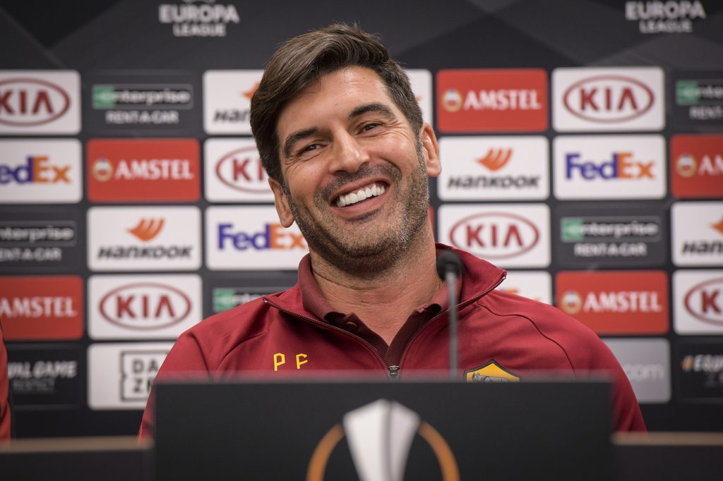Fonseca Europa League, l'AS Roma in conferenza stampa di presentazione del match Wolfsberger vs Roma