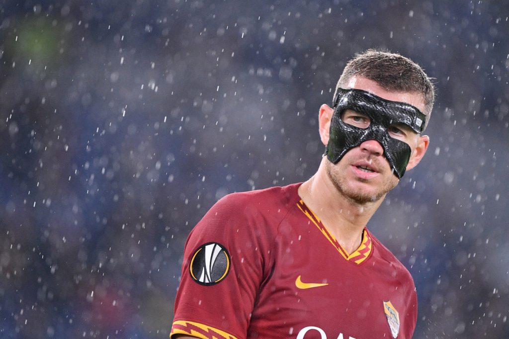 dzeko AS Roma vs Borussia Monchengladbach - Europa League 2019/2020
