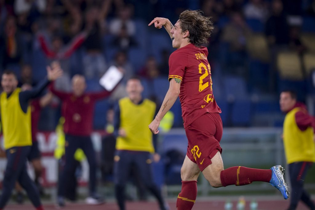 zaniolo Roma vs Milan - Serie A TIM 2019/2020