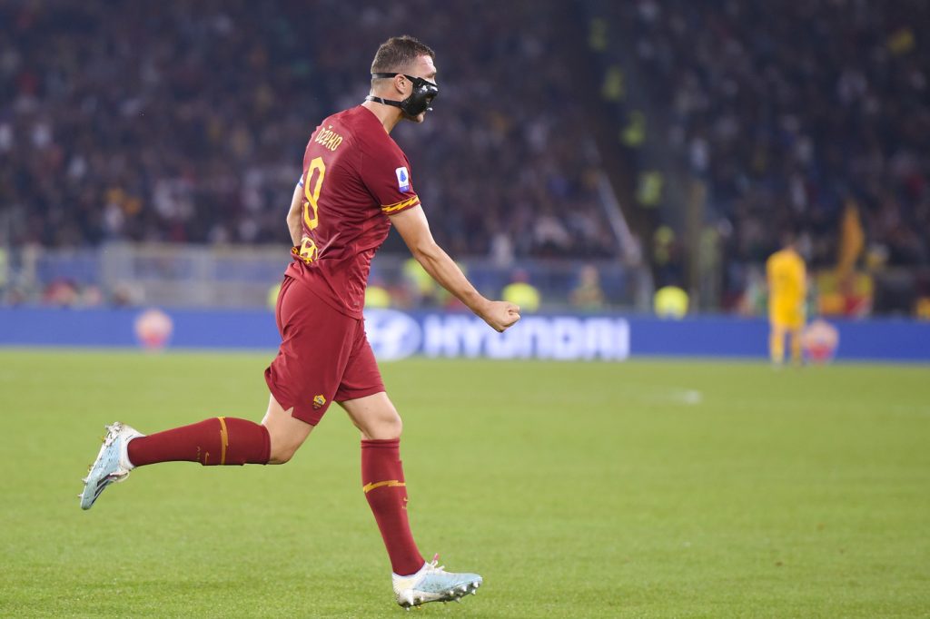 Dzeko Roma vs Milan - Serie A TIM 2019/2020