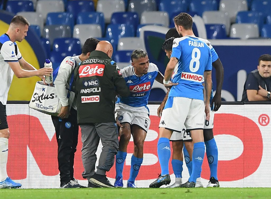 allan SSC Napoli v Atalanta BC - Serie A