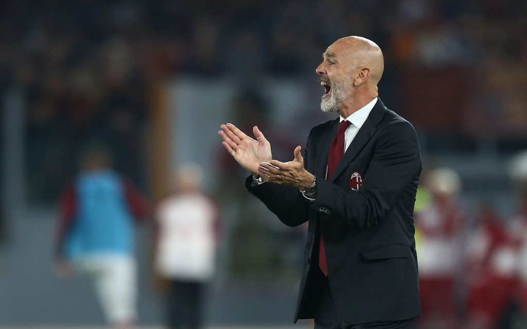 Pioli Roma vs Milan - Serie A TIM 2019/2020