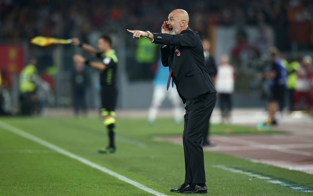 Pioli Roma vs Milan - Serie A TIM 2019/2020