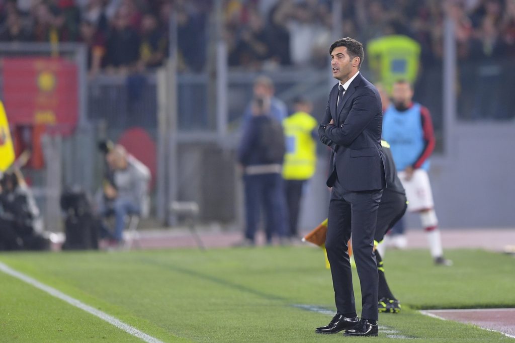 Fonseca Roma vs Milan - Serie A TIM 2019/2020
