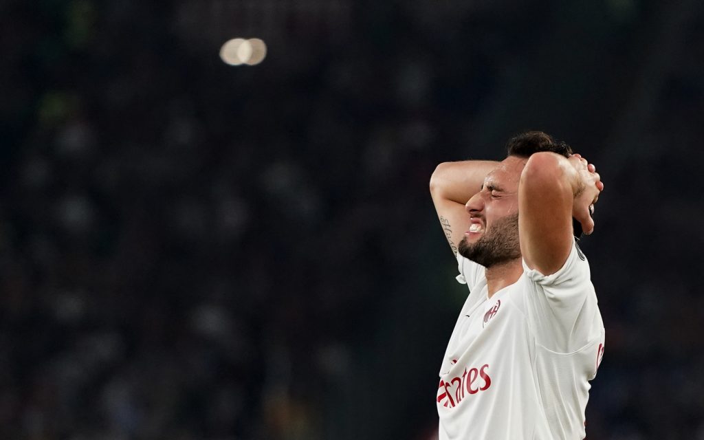 Calhanoglu Roma vs Milan - Serie A TIM 2019/2020