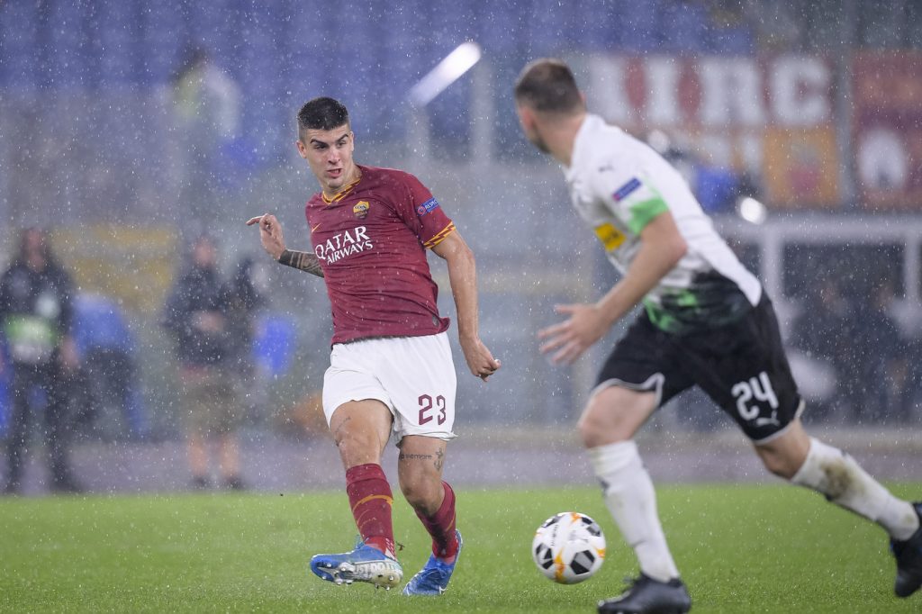 mancini AS Roma vs Borussia Monchengladbach - Europa League 2019/2020