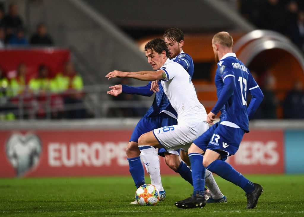 zaniolo italia Liechtenstein v Italy - UEFA Euro 2020 Qualifier