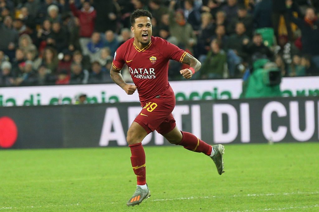 kluivert Udinese Calcio v AS Roma - Serie A
