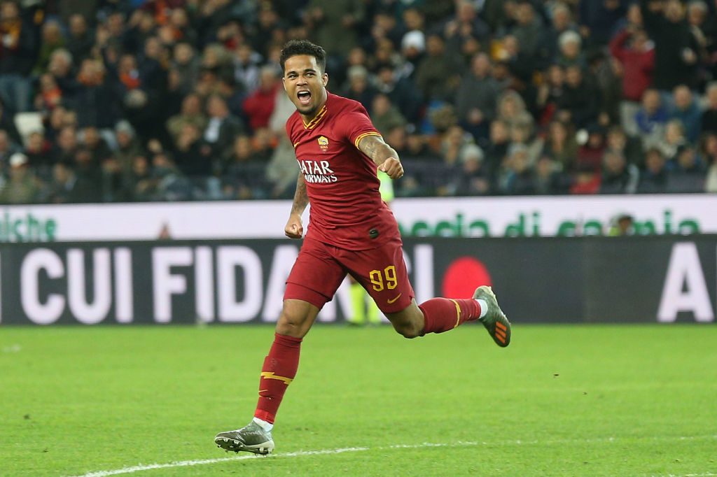 kluivert Udinese Calcio v AS Roma - Serie A