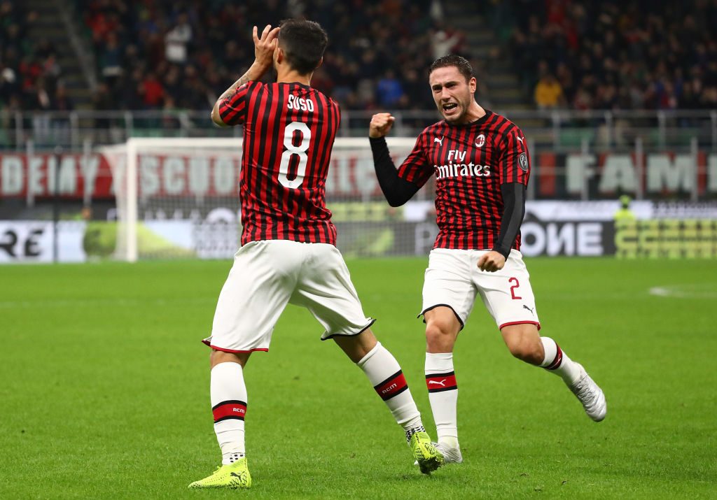 suso calabria AC Milan v SPAL - Serie A