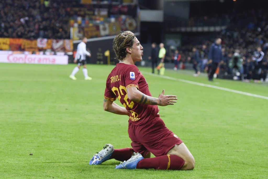 zaniolo Udinese vs Roma - Serie A TIM 2019/2020
