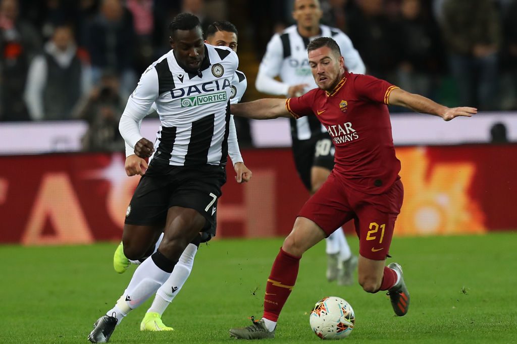 okaka veretout Udinese Calcio v AS Roma - Serie A