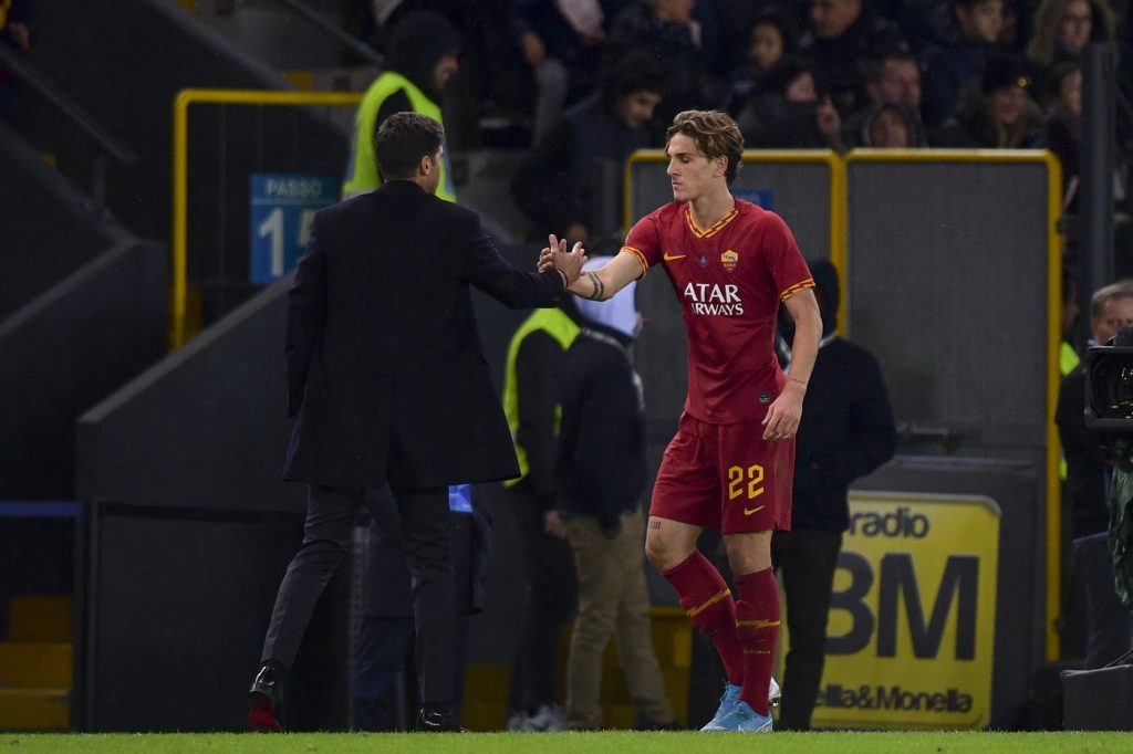 udinese-roma-2 zaniolo fonseca
