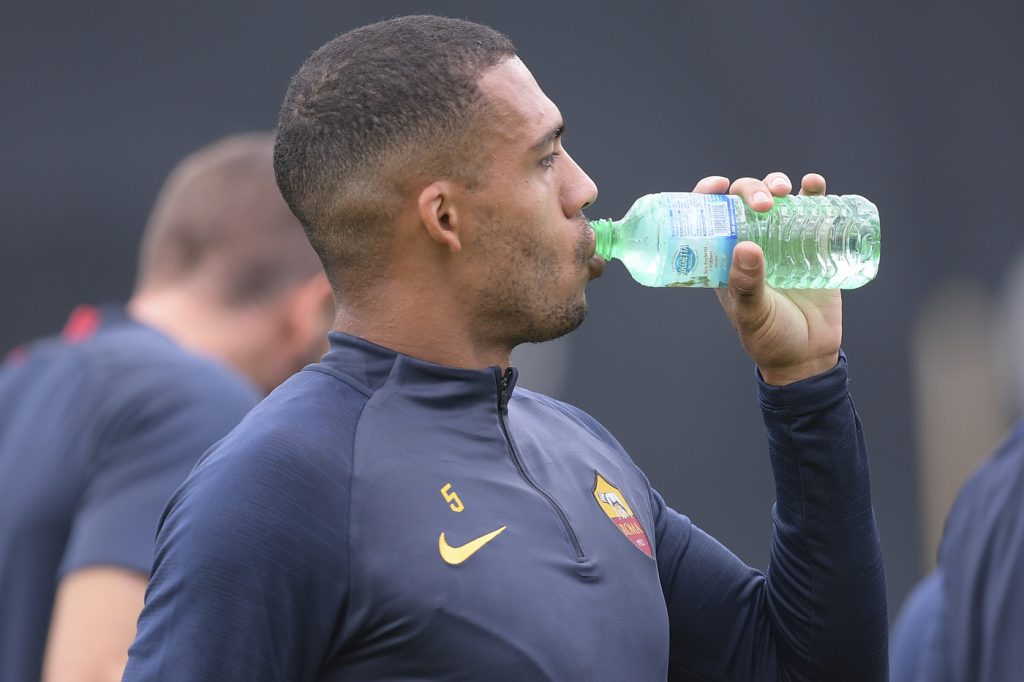 AS Roma, allenamento a Trigoria Jesus