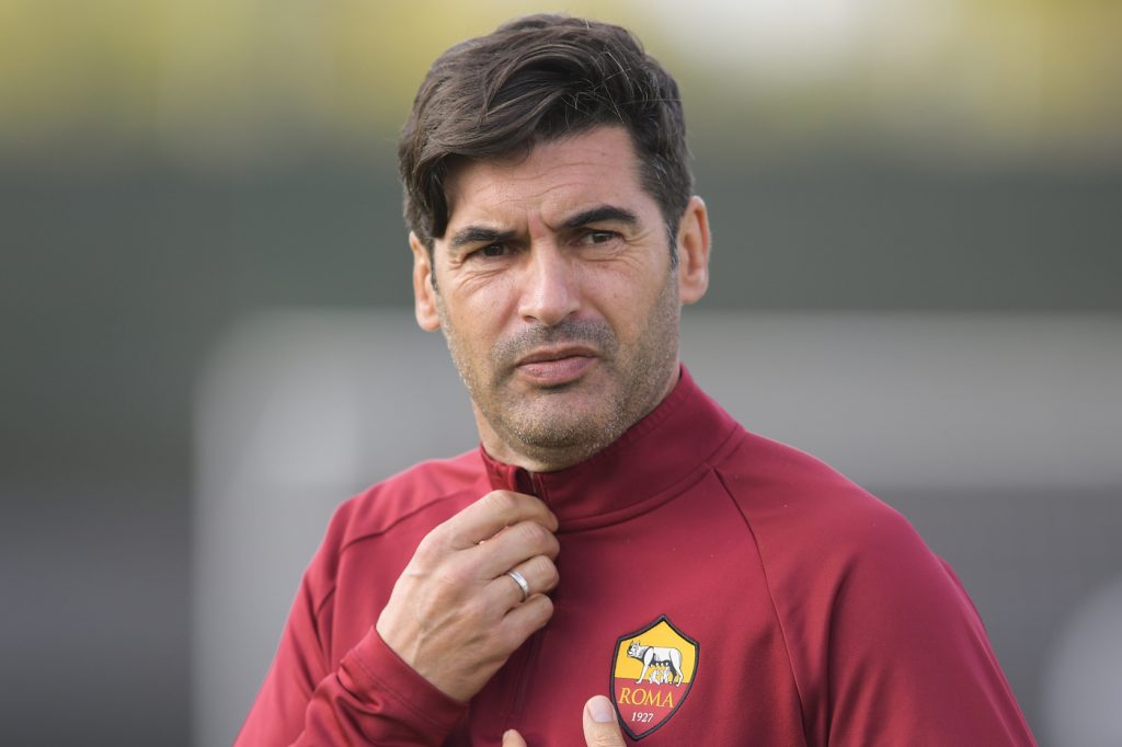 Fonseca AS Roma, allenamento mattutino a Trigoria