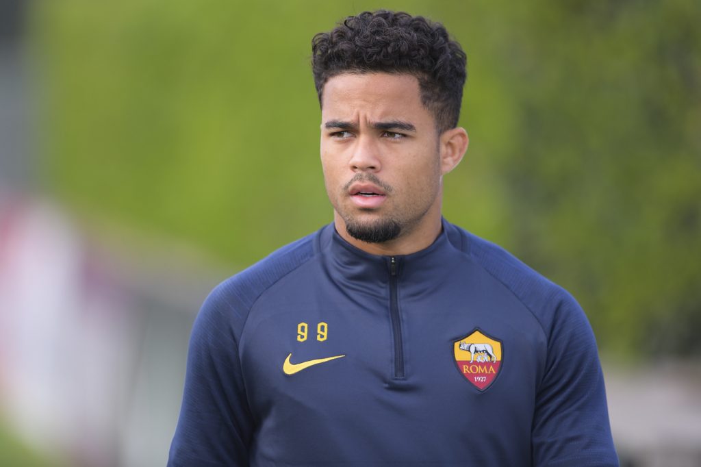 Kluivert AS Roma, allenamento mattutino a Trigoria