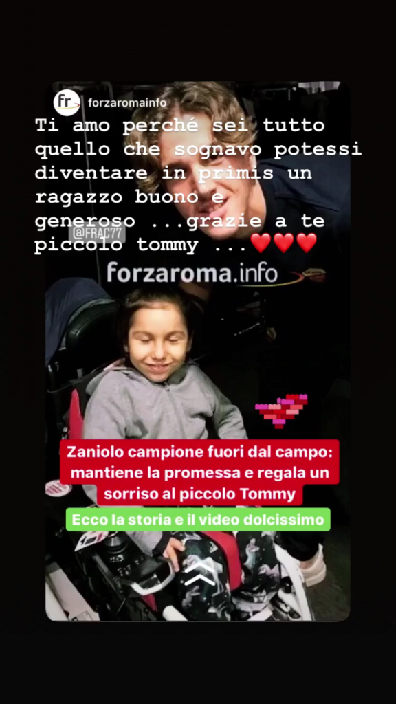 zaniolo ig francesca costa