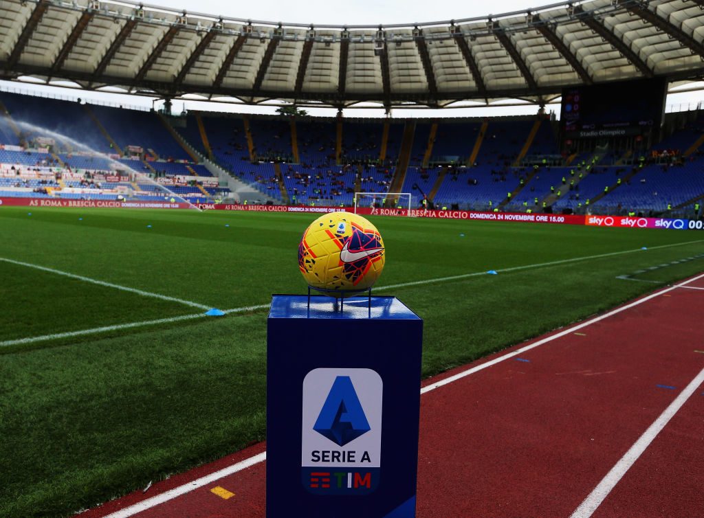 pallone serie a stadio olimpico AS Roma v SSC Napoli - Serie A