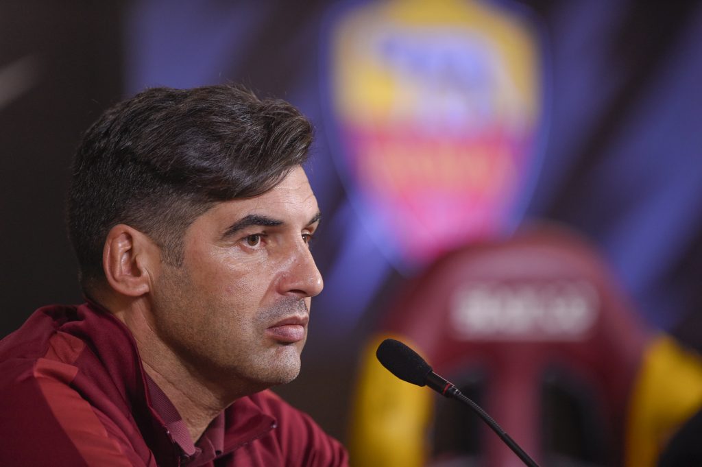 AS Roma, la conferenza stampa di Paulo Fonseca