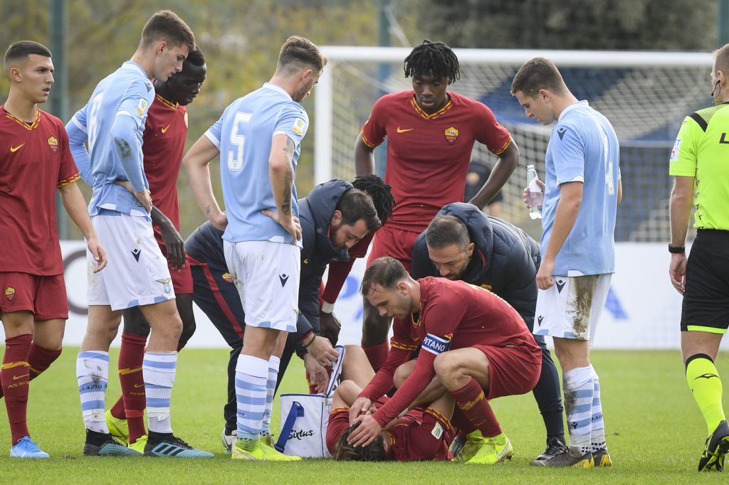 Calafiori Riccardi Lazio vs Roma - Campionato Primavera 1