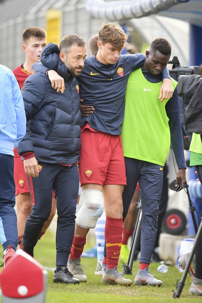 Calafiori Lazio vs Roma - Campionato Primavera 1