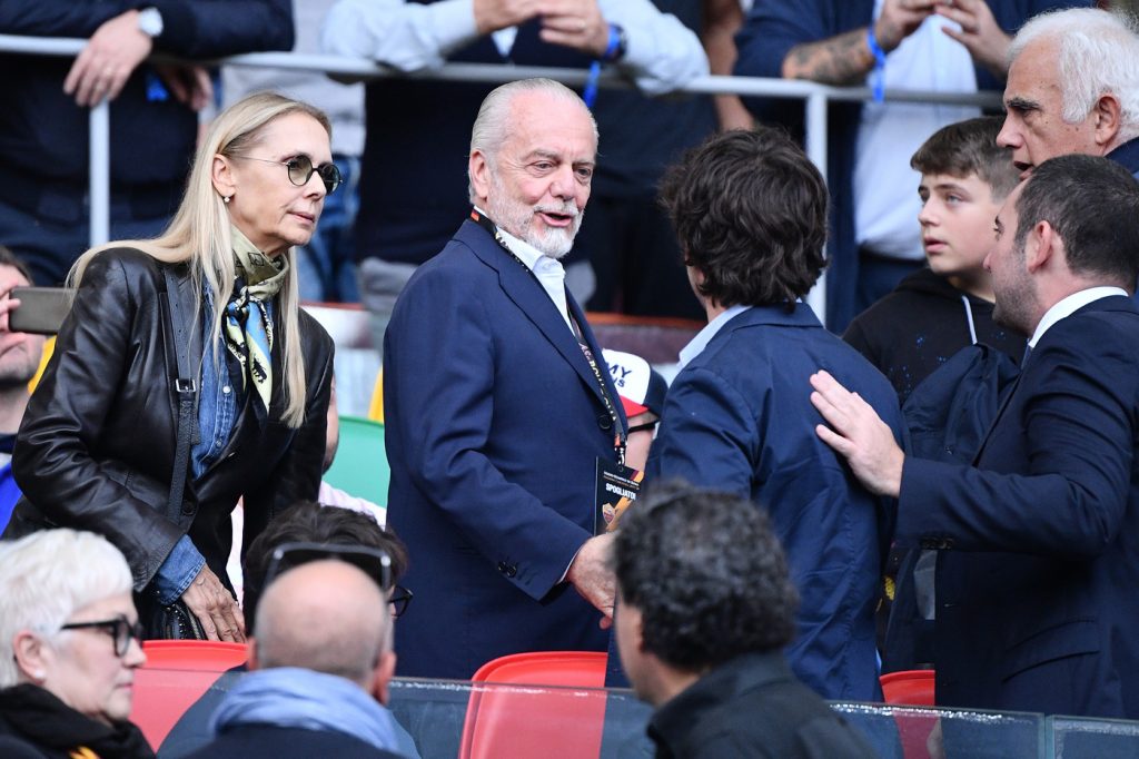de laurentiis Roma vs Napoli -  Serie A Tim 2019 2020