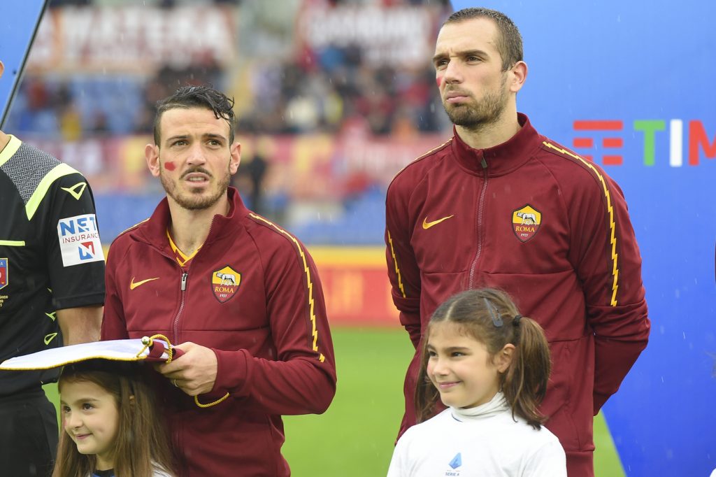 Florenzi Pau Lopez Roma vs Brescia - Serie A TIM 2019/2020