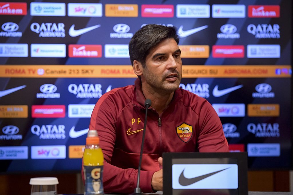 AS Roma, la conferenza stampa di Paulo FonsecaAS Roma, la conferenza stampa di Paulo Fonseca