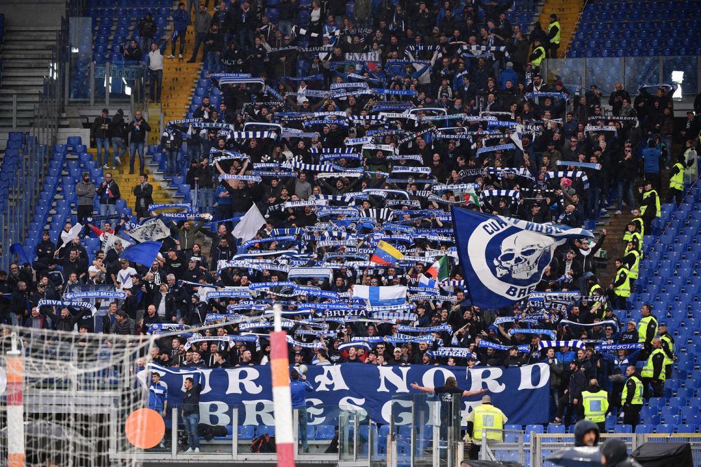 Settore Ospiti Brescia Roma vs Brescia - Serie A TIM 2019/2020