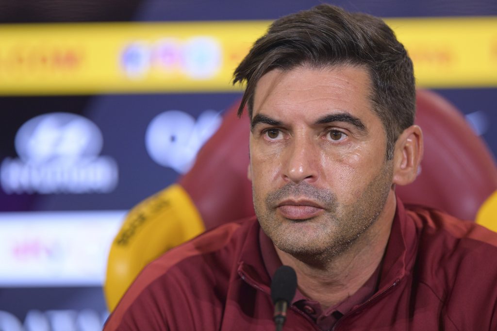 AS Roma, conferenza stampa del mister Paulo Fonseca